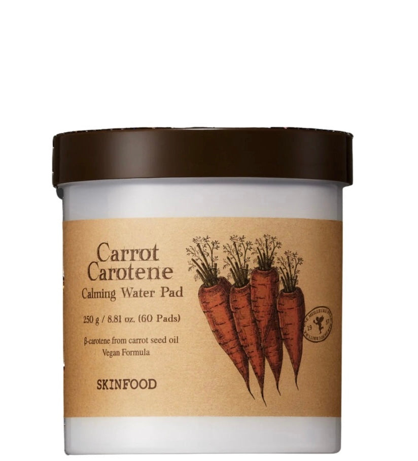 Skinfood, Carrot Carotene Calming Water Pad 60ea