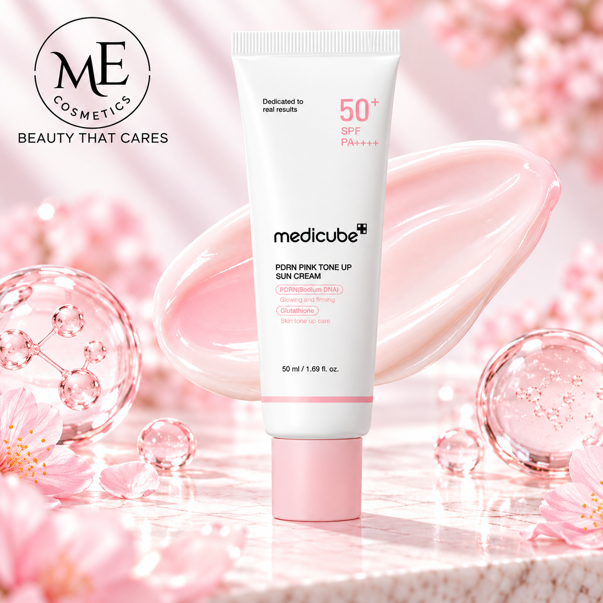 medicube PDRN Pink Tone Up Sun Cream 50ml