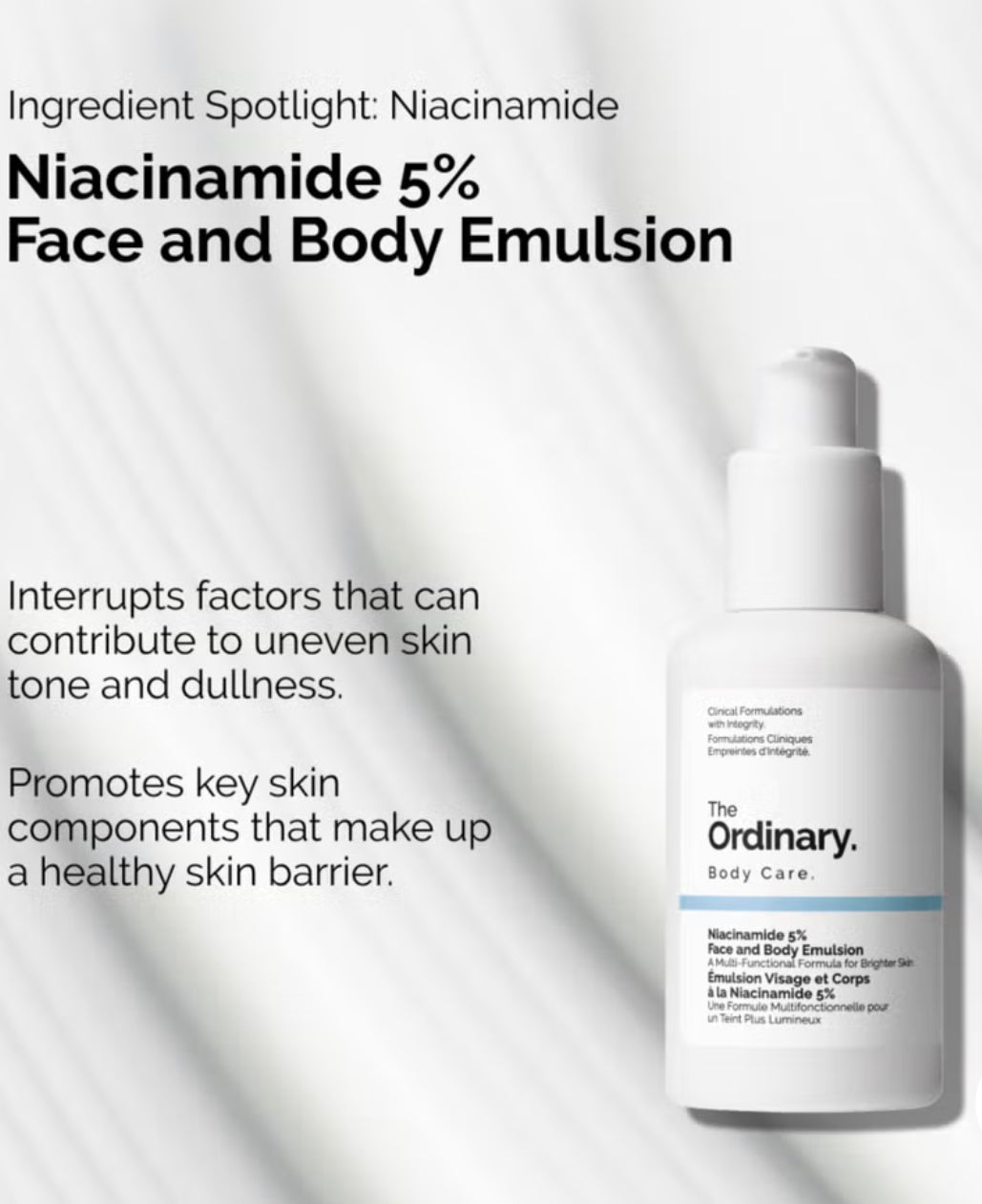 The Ordinary Niacinamide 5% Face and Body Emulsion 100ml