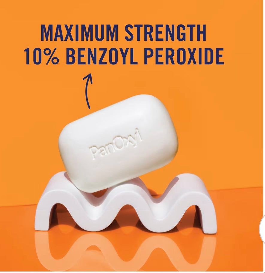 PanOXyl Acne Treatment Bar For Face & Body, 113 g