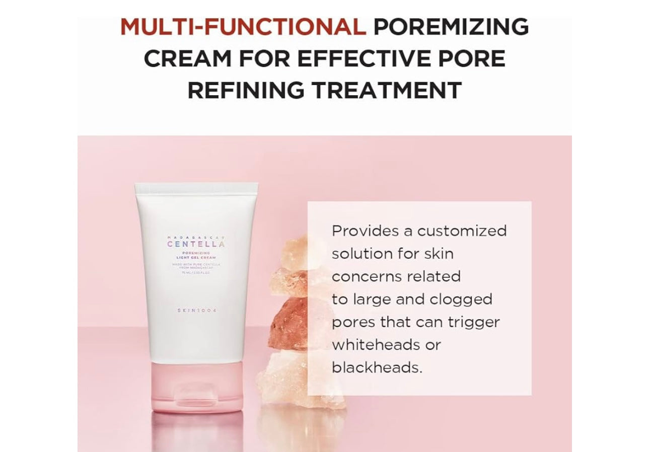 SKIN1004 Madagascar Centella Poremizing Light Gel Cream 2.53 fl.oz (75ml)
