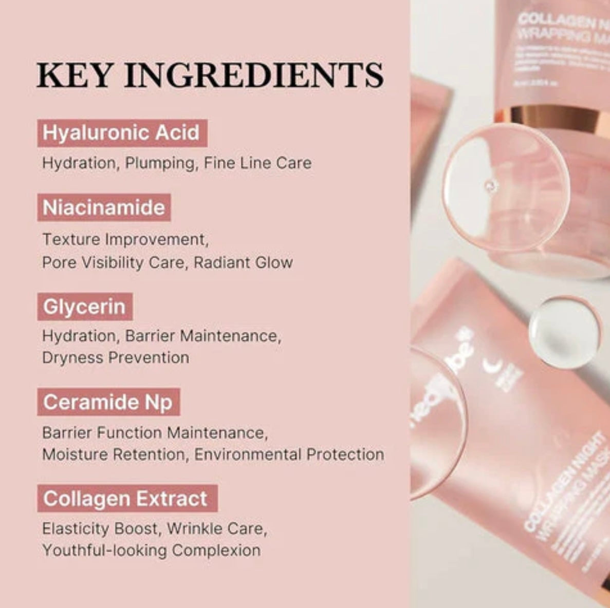 MEDICUBE - Collagen Night Wrapping Mask 75ml