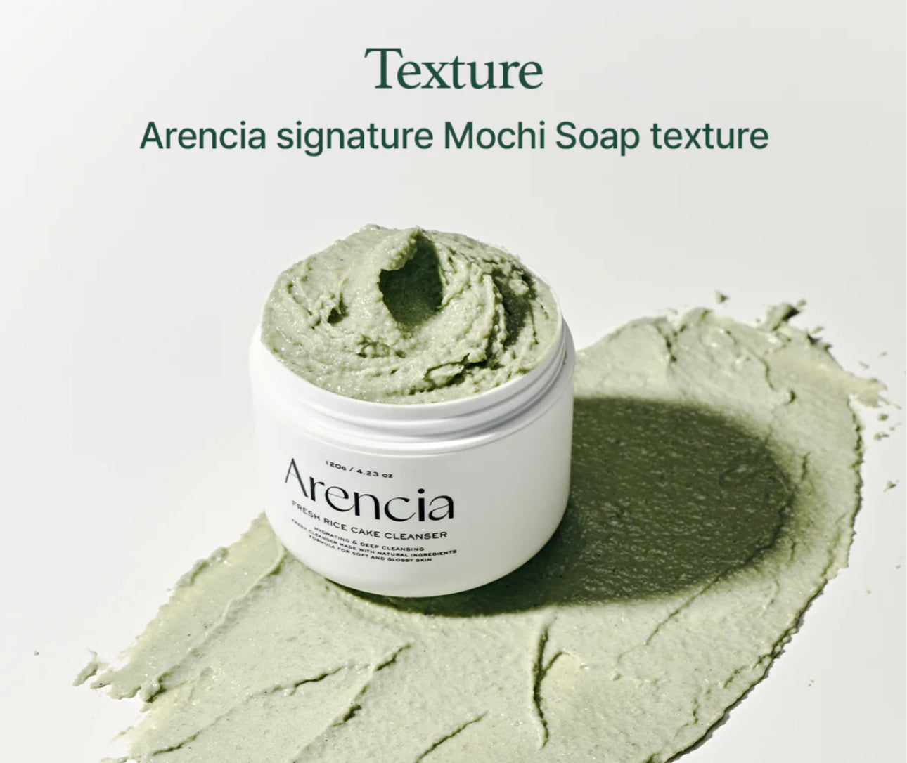 Arencia Fresh Green Rice Mochi Cleanser 120g