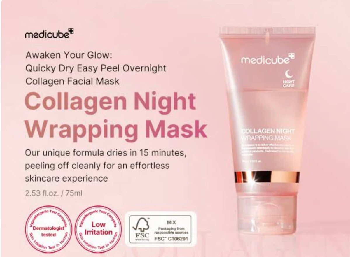 MEDICUBE - Collagen Night Wrapping Mask 75ml