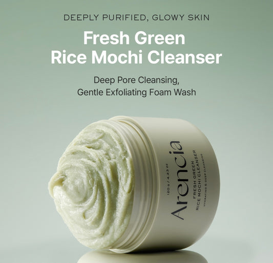 Arencia Fresh Green Rice Mochi Cleanser 120g