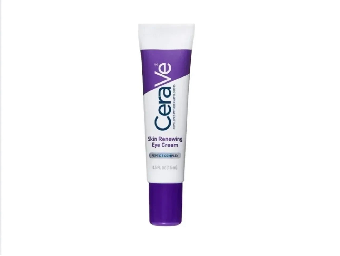 CeraVe Skin Renewing Eye Cream with Peptide Complex and Caffeine for Brighter, Smoother Eyes, 15 ml