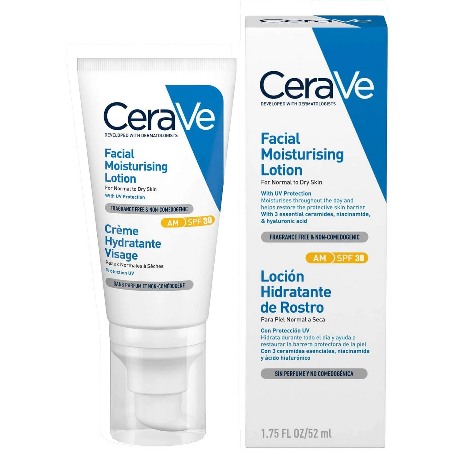 Cerave, Facial Moisturizing Lotion AM 52ml