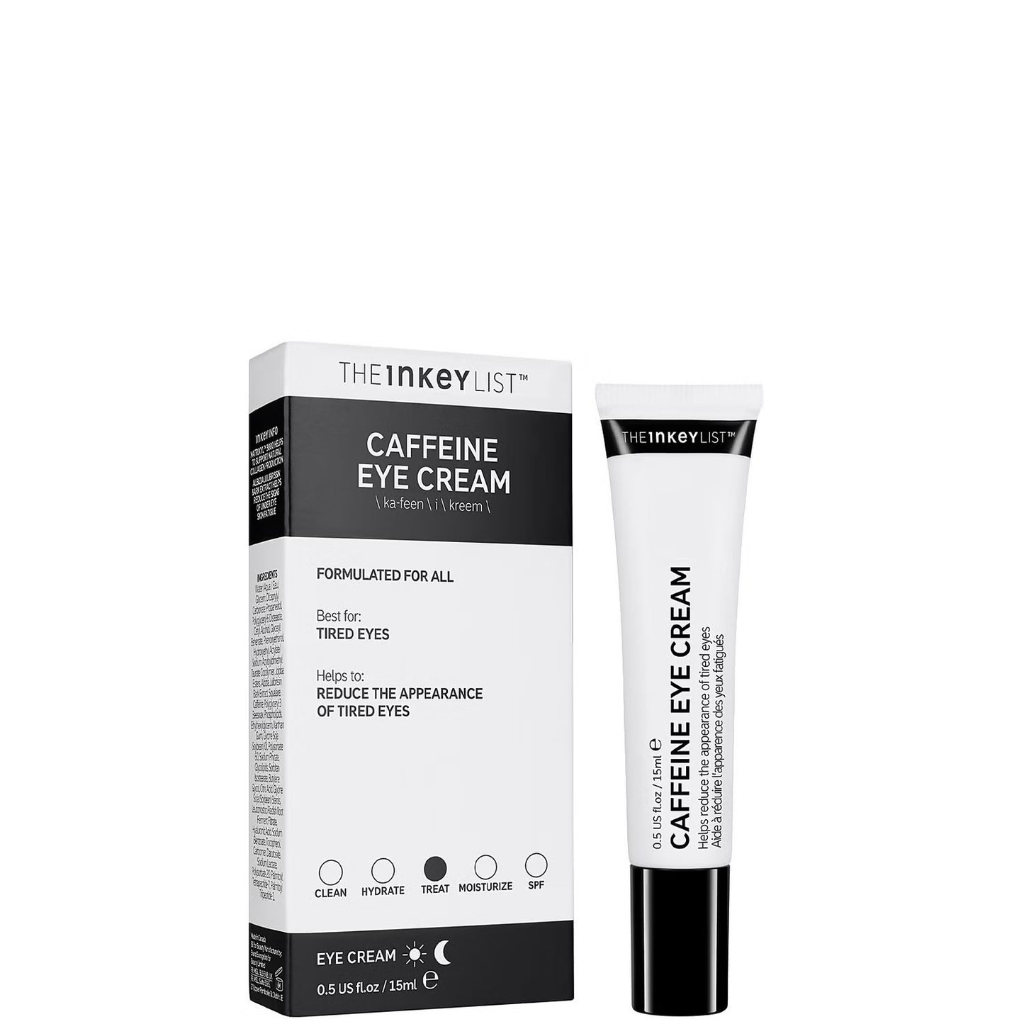 The Inkey List, Caffeine Eye Cream 15ml