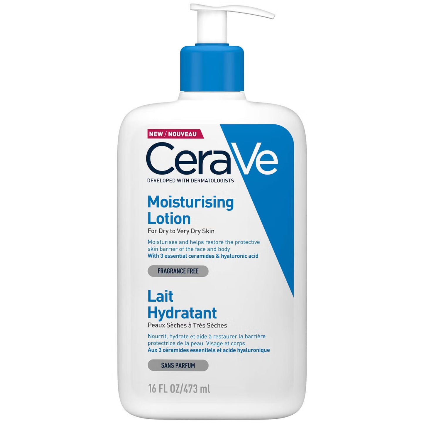 Cerave, Moisturizing Lotion for Face and Body Dry to Very Dry Skin 236ml