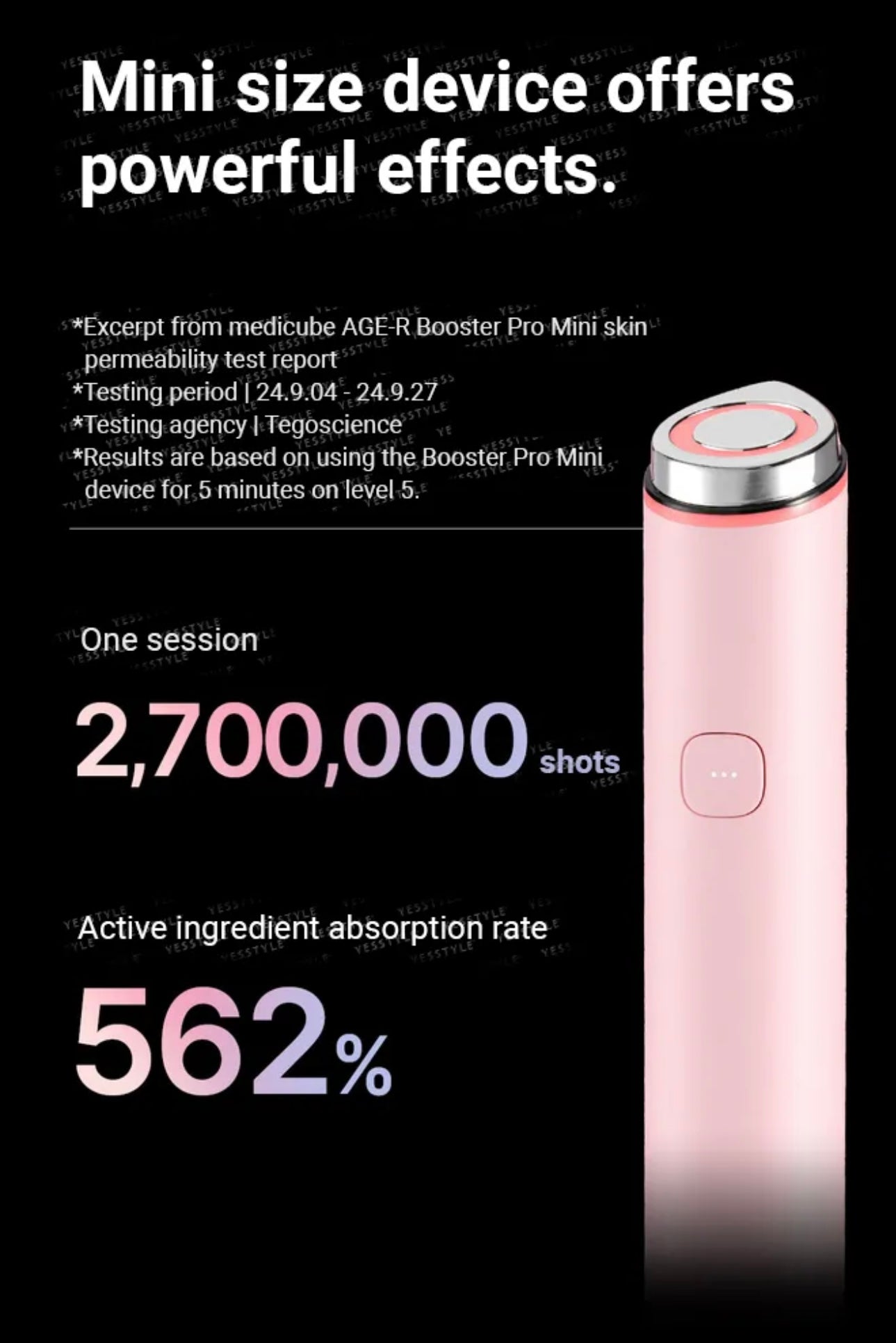 MEDICUBE - AGE-R Booster Pro Mini Pink