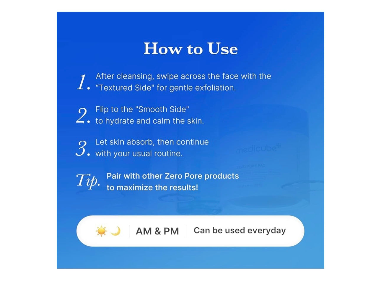 MEDICUBE Zero Pore Pad 2.0 (70ea)