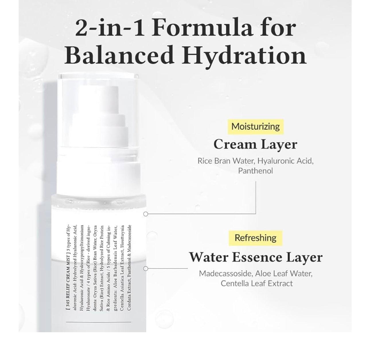 Dr.Althea
345 Relief Cream Mist 100ml