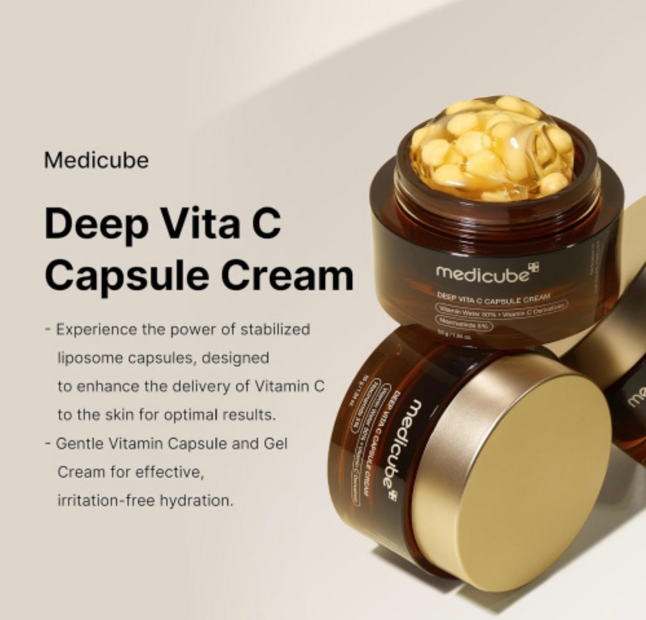 MEDICUBE Deep Vitamin C Capsule Cream 55g