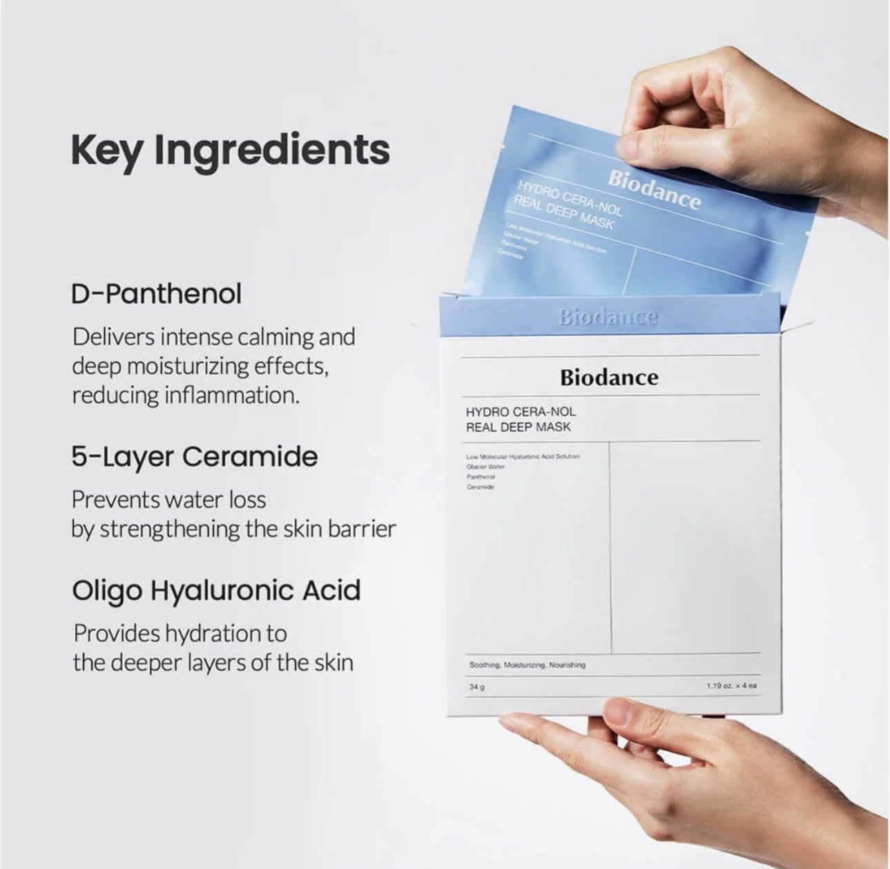Biodance - Hydro Cera-nol Real Deep Mask Set