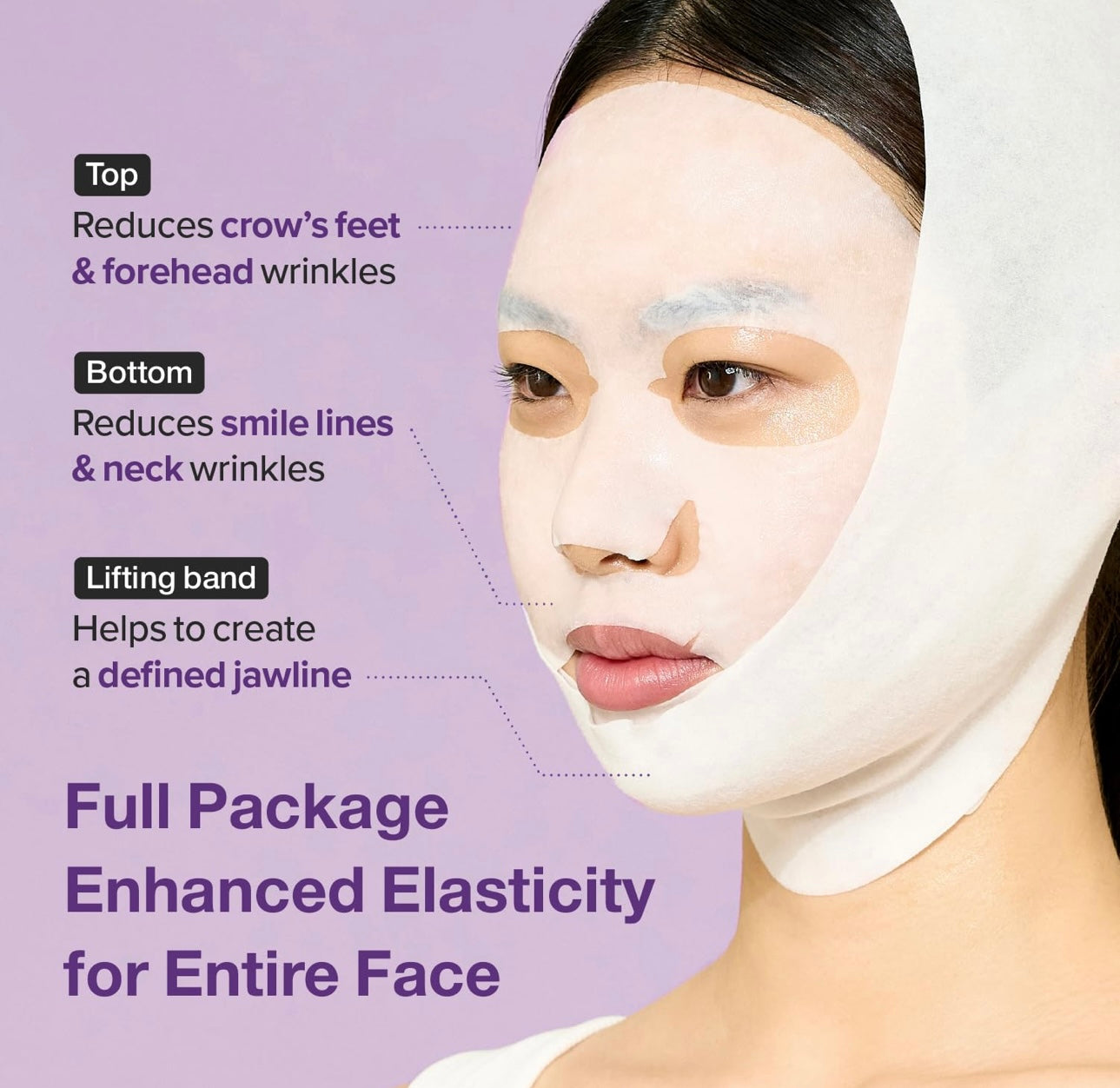 Numbuzin, No.9 NAD Bio Lifting Full Cover Facial Mask (4ea)