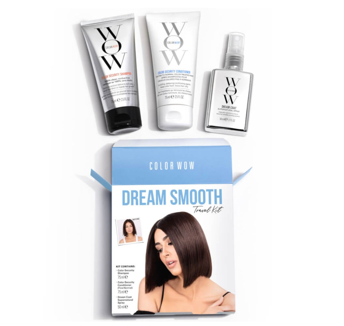 Color Wow, Dream Smooth/Travel Kit