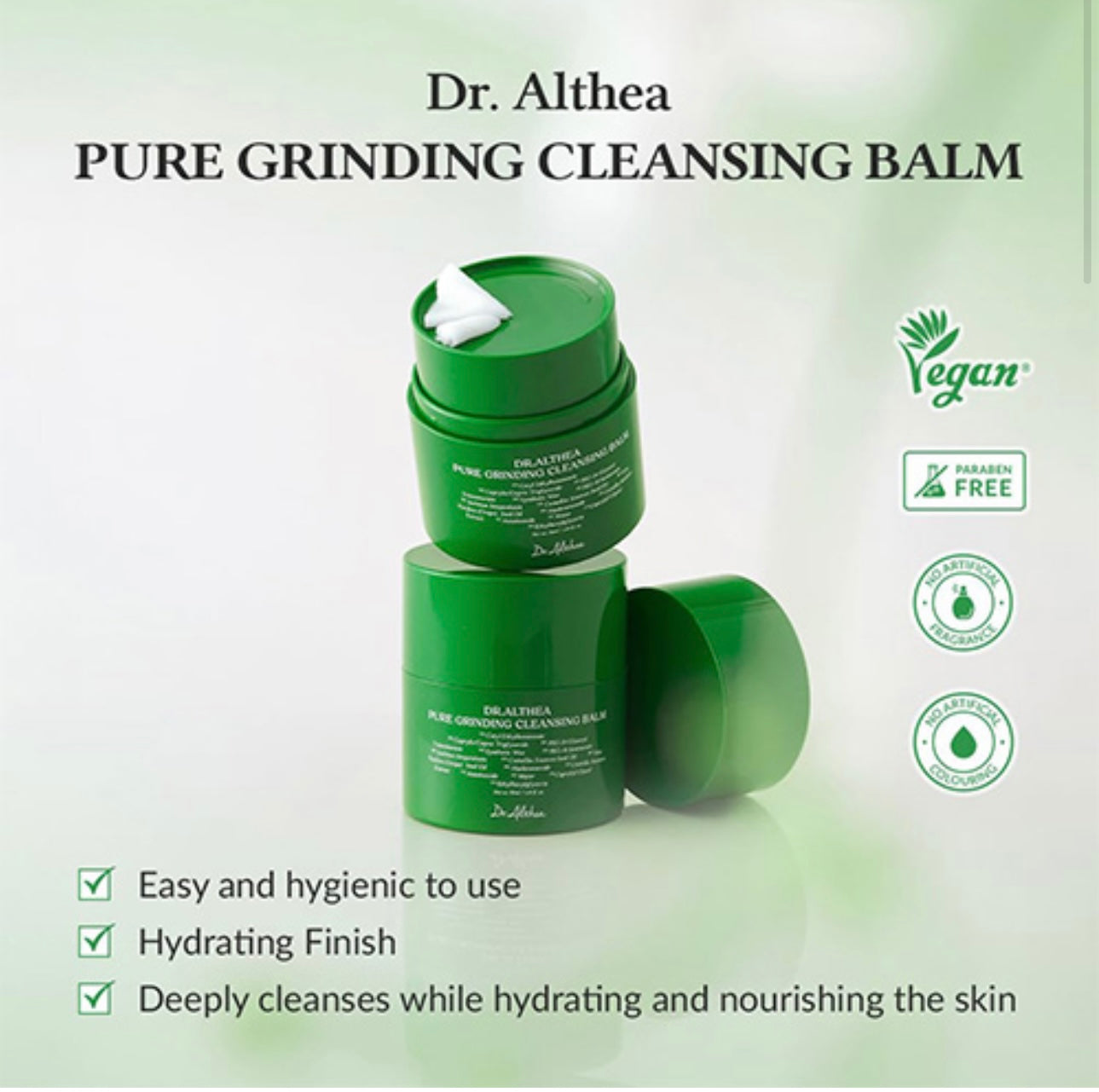 Dr. Althea
345 Relief Cream & Cleansing Balm Set