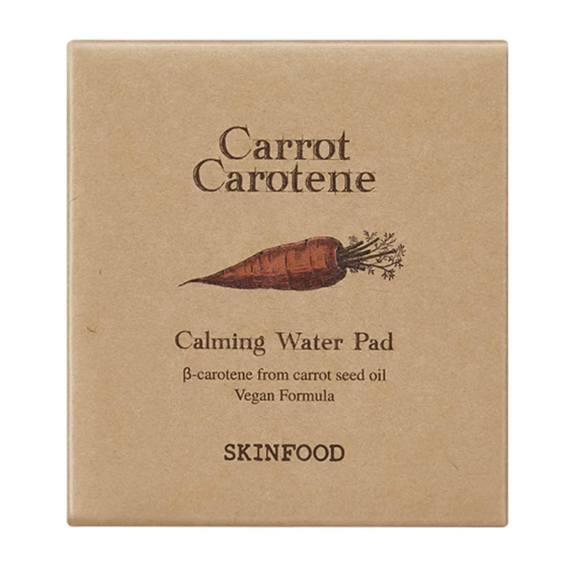 Skinfood, Carrot Carotene Calming Water Pad 60ea