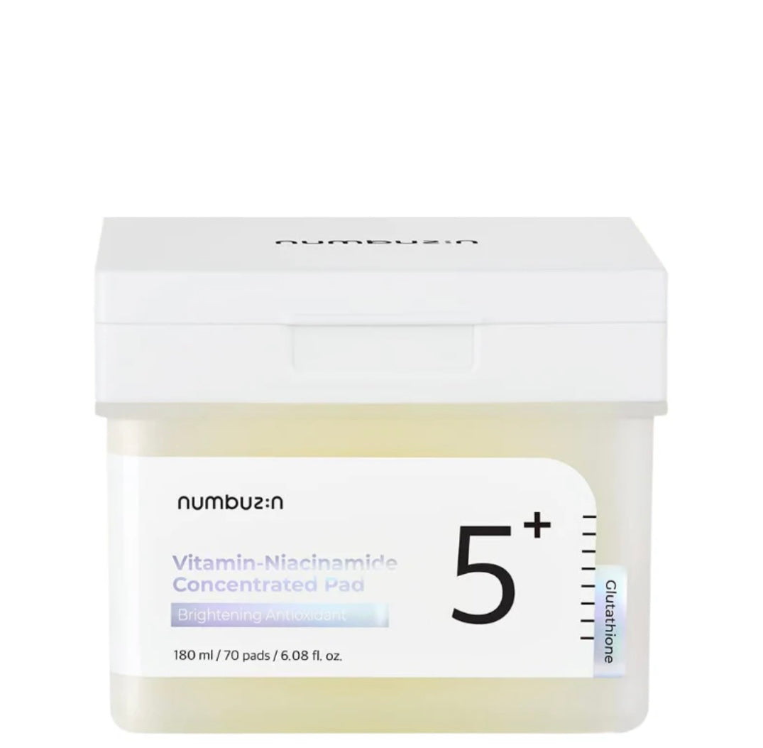 Numbuzin, No.5 Vitamin Niacinamide Concentrated Pad 70ea 180ml