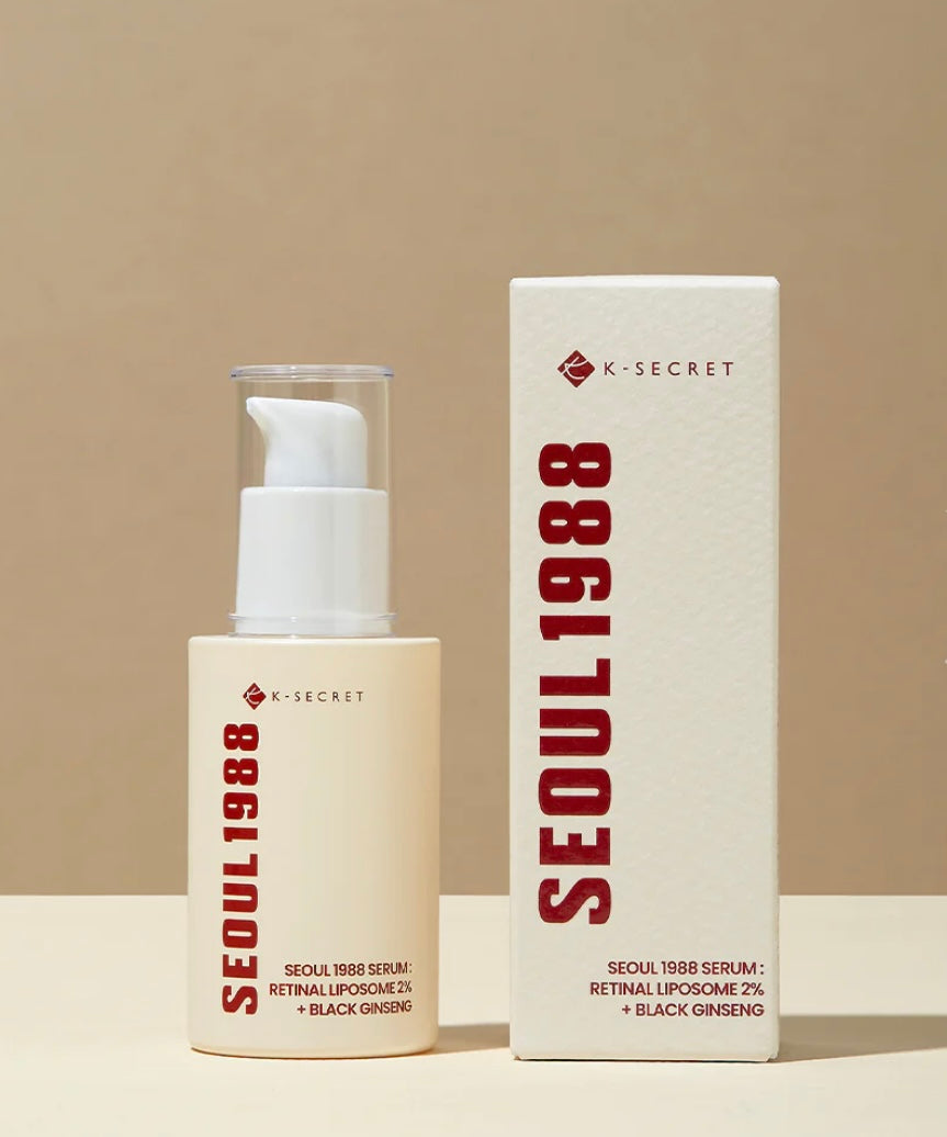 KSECRET - SEOUL 1988, Serum Retinal Liposome 2% + Black Ginseng - 30ml