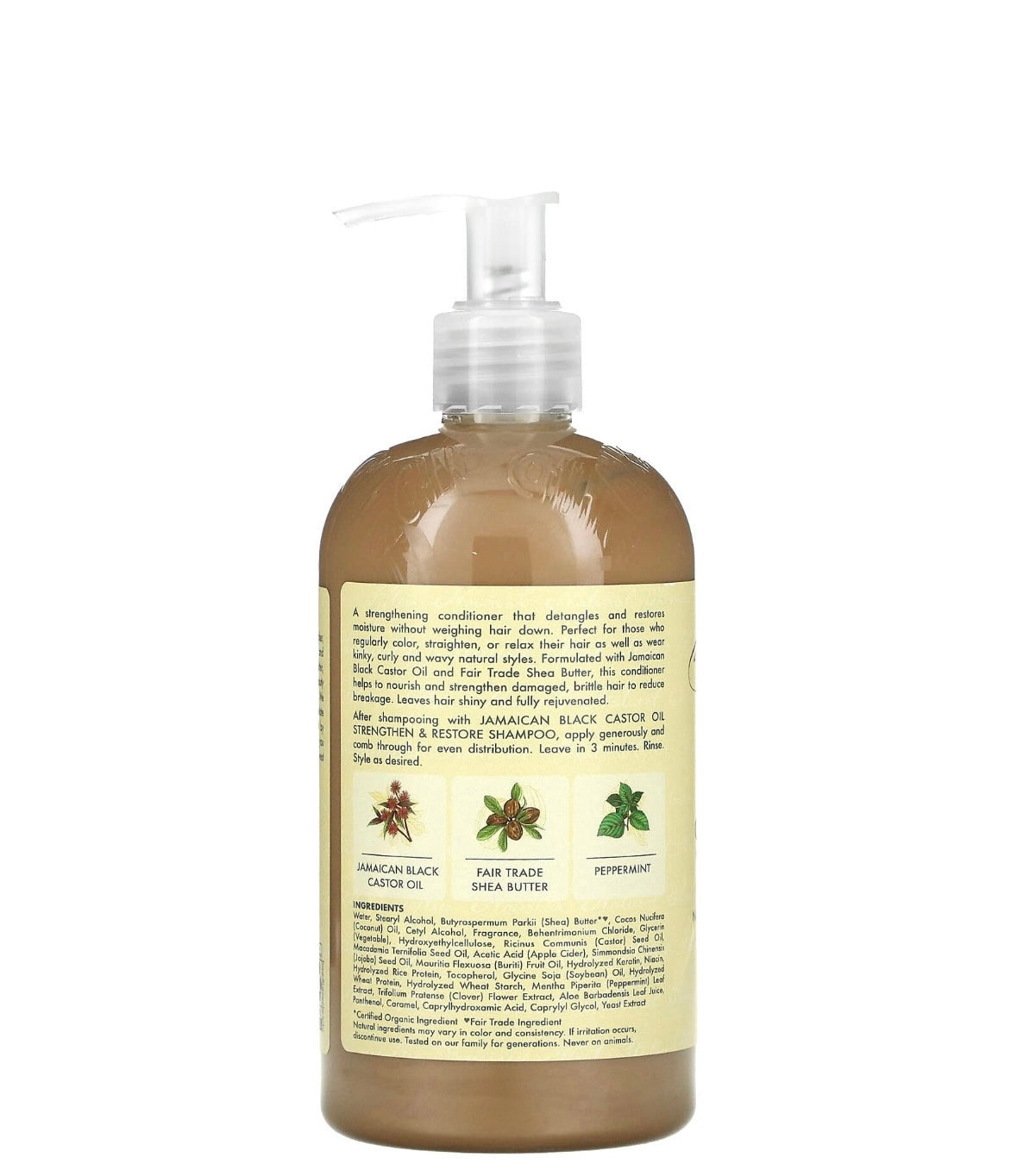 Shea Moisture, Jamaican Black Castor Oil Strengthen & Restore Conditioner 384ml