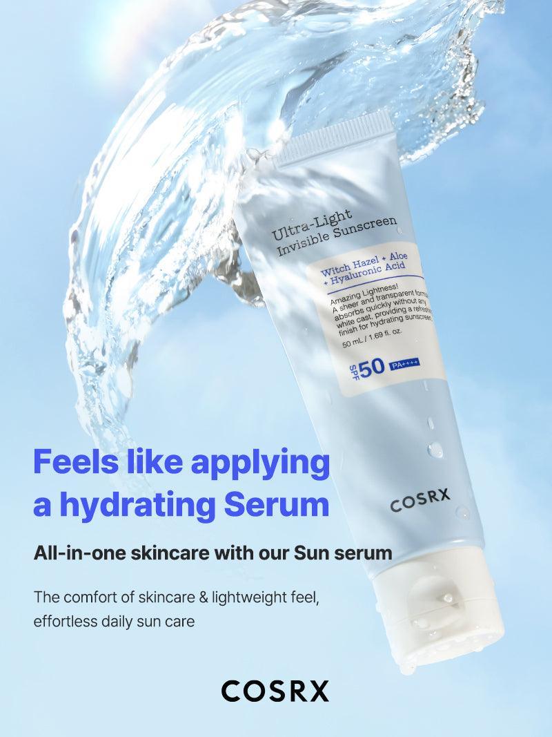 Cosrx, Ultra-Light Invisible Sunscreen SPF50 PA++++ 50ml