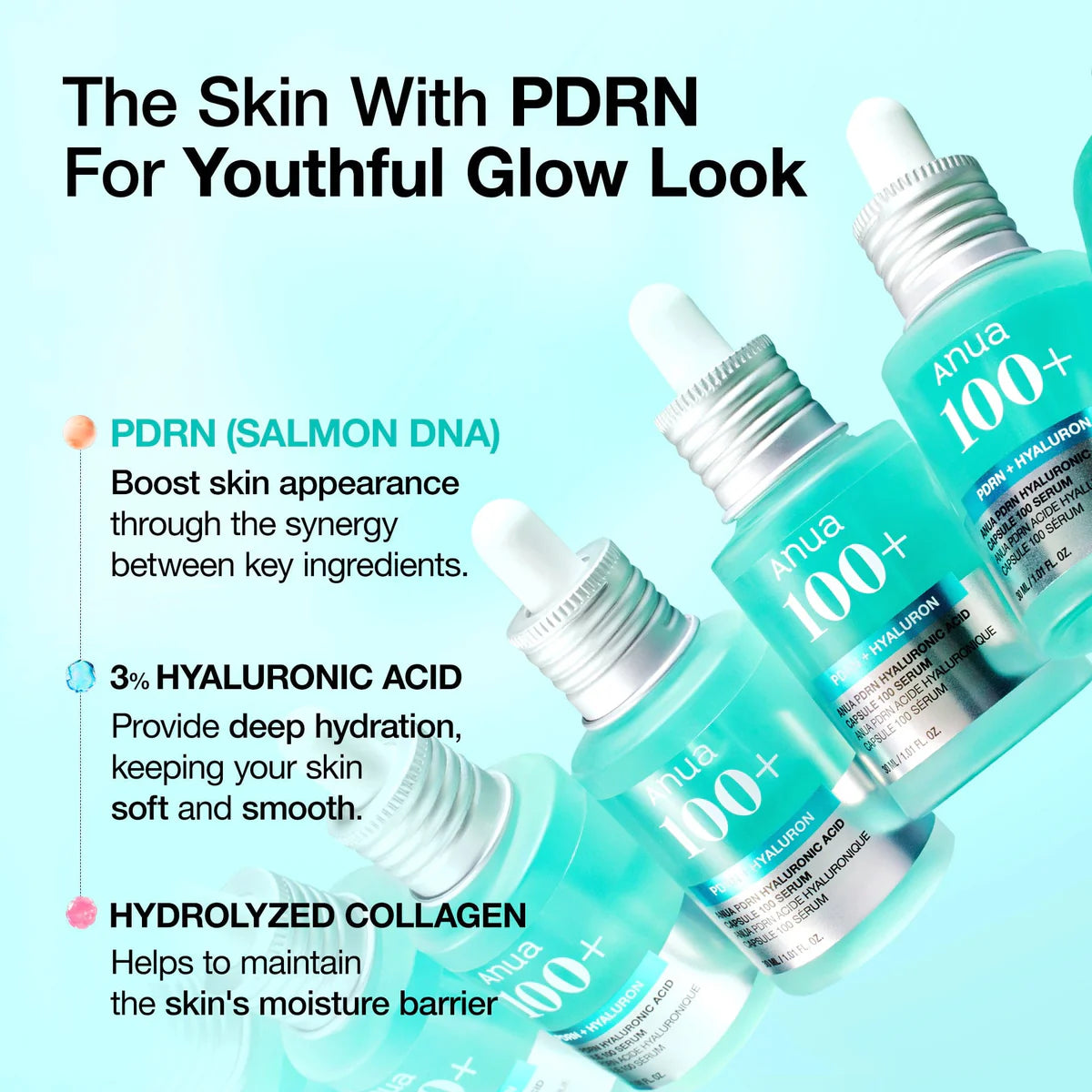 Anua, PDRN Hyaluronic Acid Capsule 100 Serum 50ml