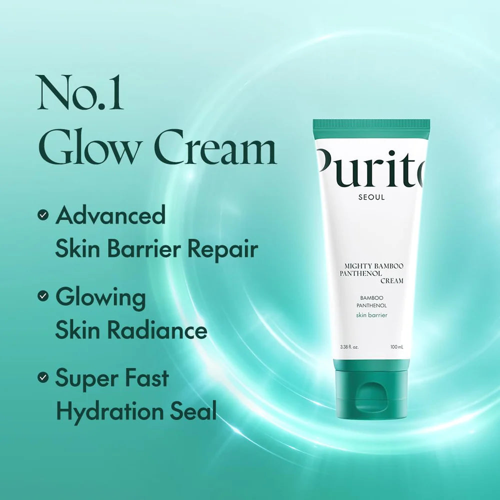 Purito, Mighty Bamboo Panthenol Cream 100ml