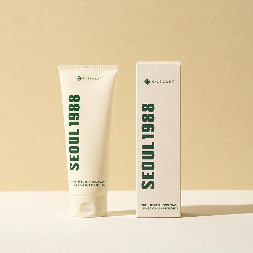 KSECRET SEOUL 1988, Cleansing Foam Pine Cica 1% + Probiotics 150ml