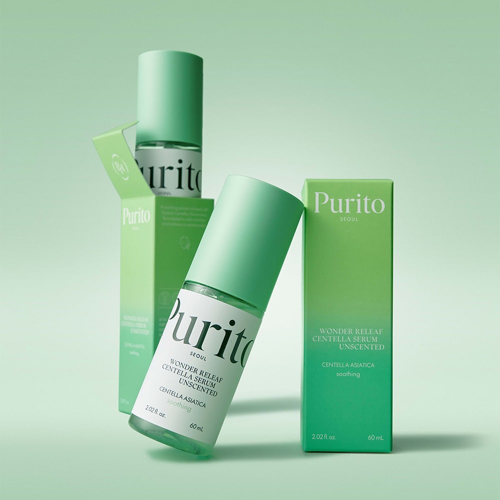 Purito, Wonder Releaf Centella Unscented Serum 60ml
