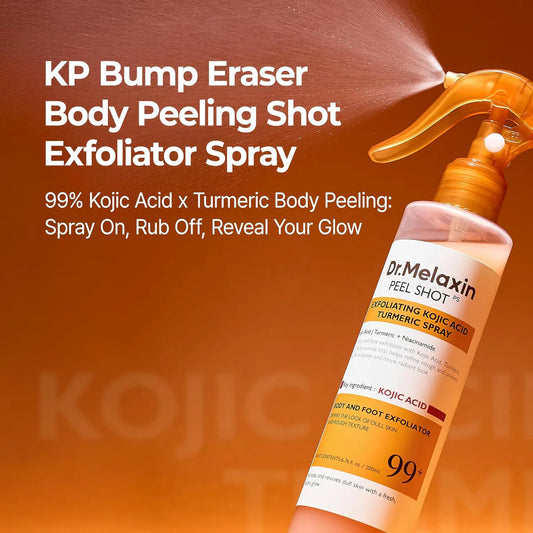 Dr. Melaxin, Kojic Acid & Turmeric Body Scrub Spray 200ml
