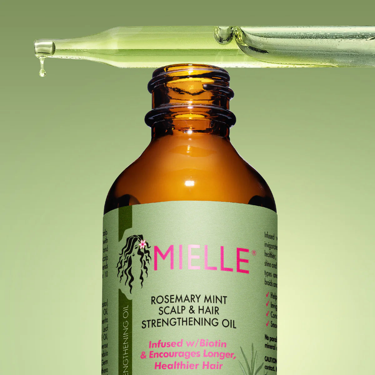 Mielle, Rosemary Mint Scalp & Hair Strengthening Oil 59ml