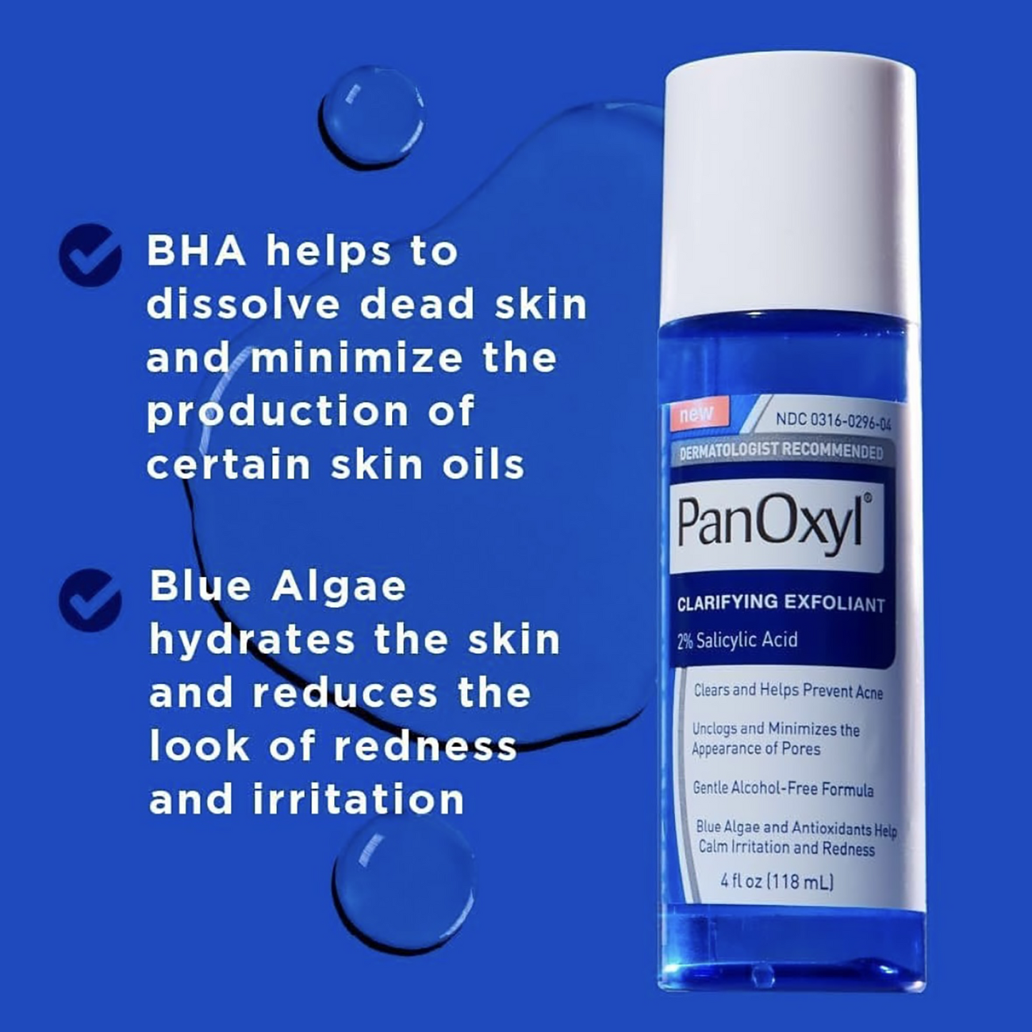 PanOxyl, Clarifying Exfoliant 2% with Salicylic Acid 118ml