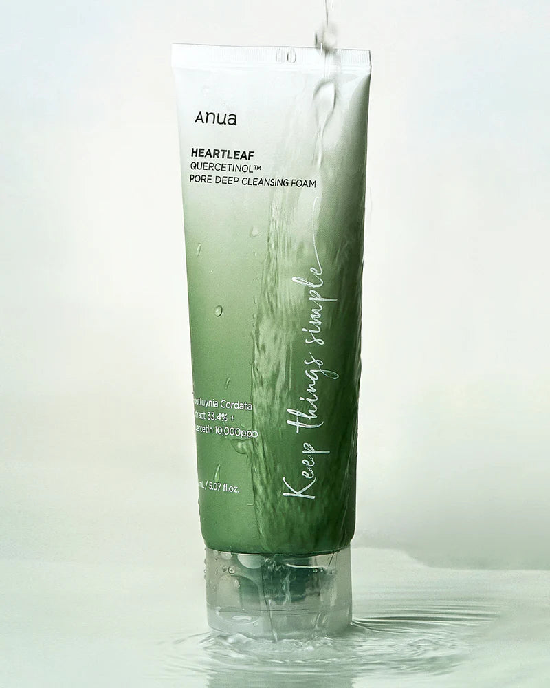 Anua, Heartleaf Quercetinol Pore Deep Cleansing Foam 150ml