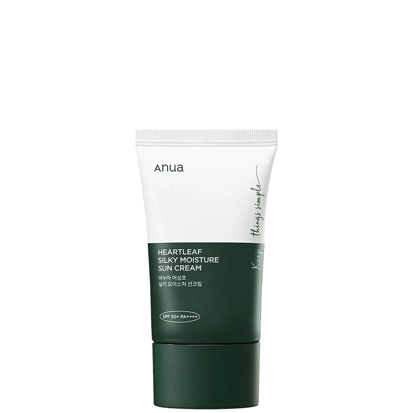Anua, Heartleaf Silky Moisture Sun Cream SPF 50++ 50ml