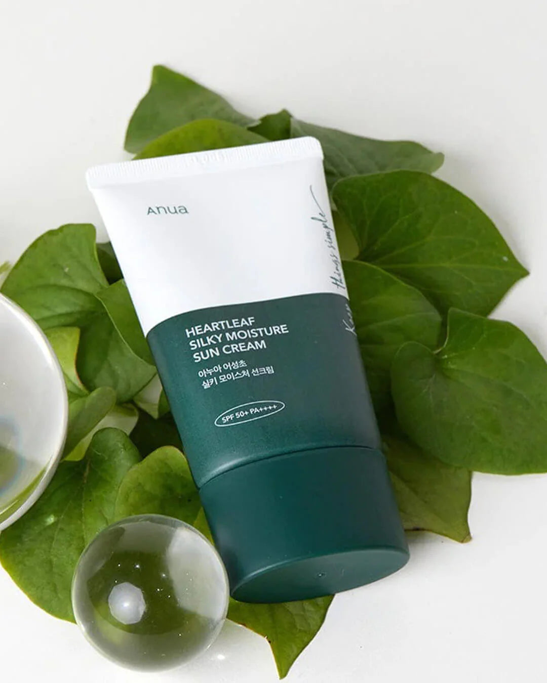 Anua, Heartleaf Silky Moisture Sun Cream SPF 50++ 50ml