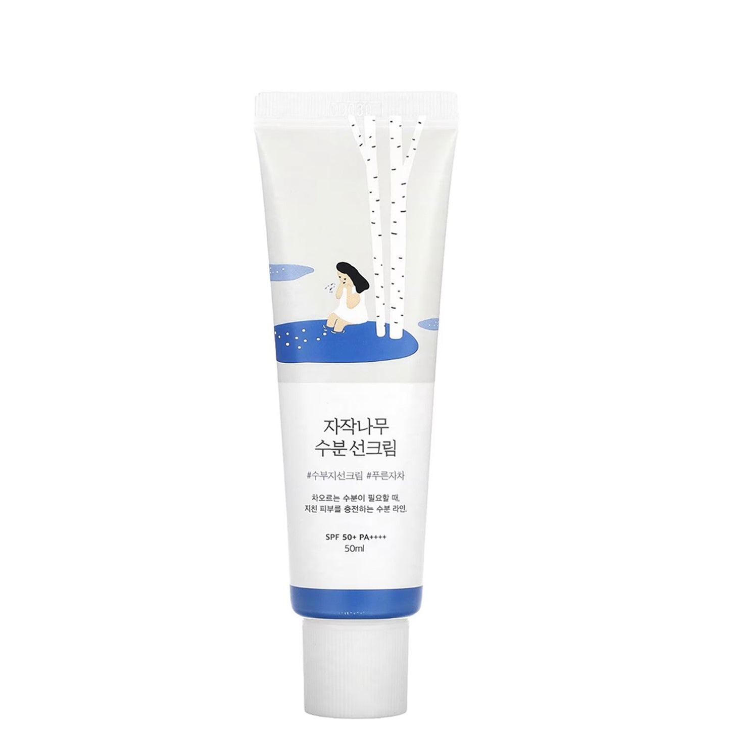 Round Lab, Birch Moisturizing Sunscreen SPF 50+ Paa 50ml