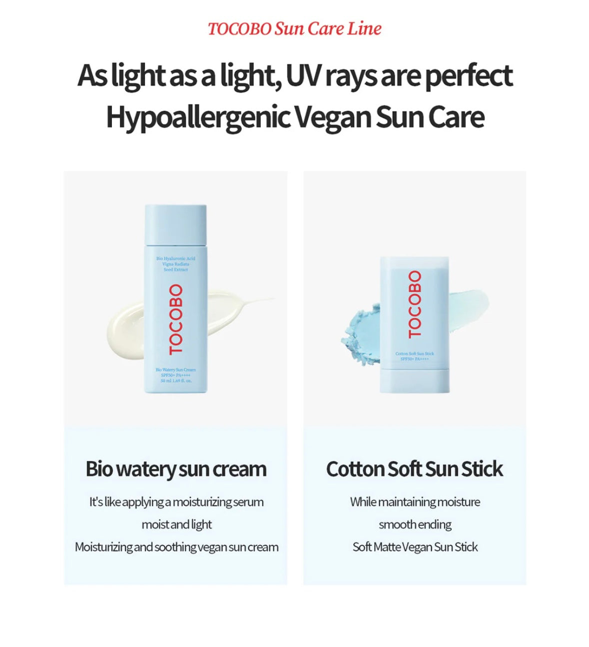 Tocobo, Cotton Soft Sun Stick SPF50+ Pa++++ 19g