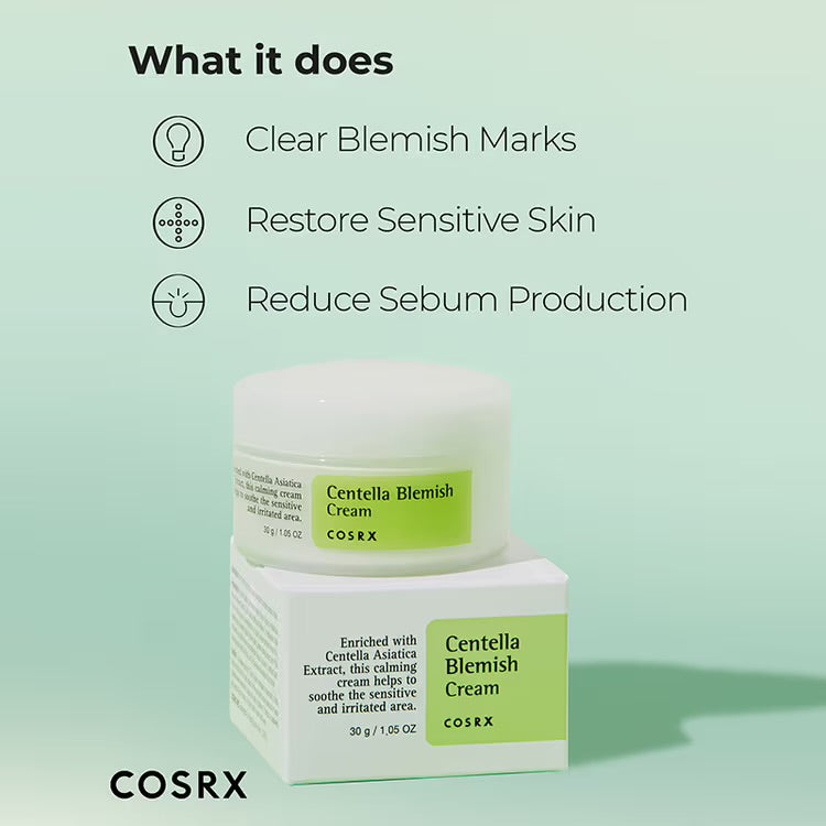 Cosrx, Centella Blemish Cream 30g