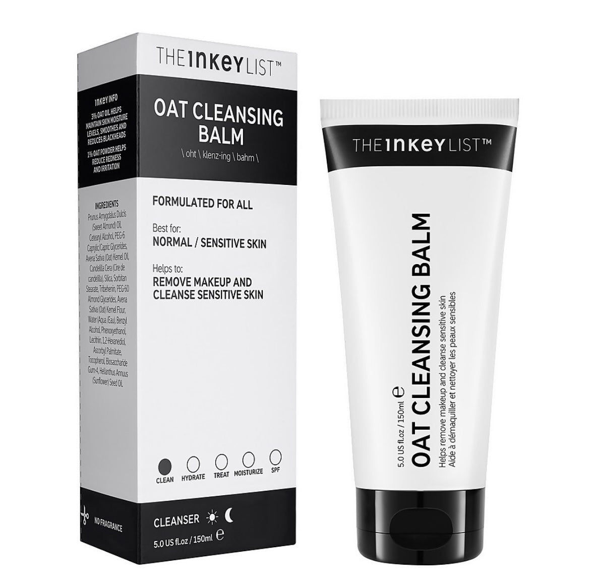 The Inkey List, Oat Cleansing Balm 150ml