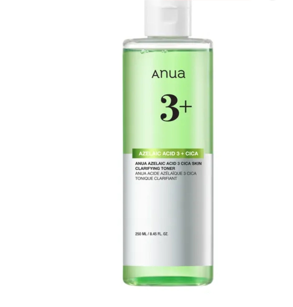 Anua Azelaic Acid 3 Cica Skin Clarifying Toner 250ml