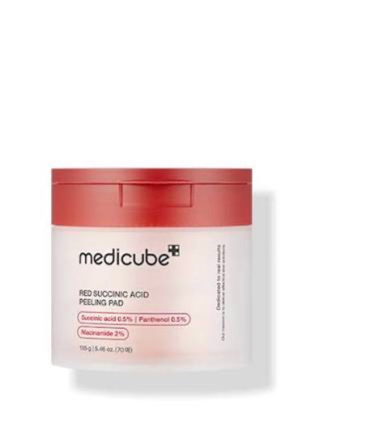 Medicube Red Succinic Acid Peeling Pad – 70 Pads