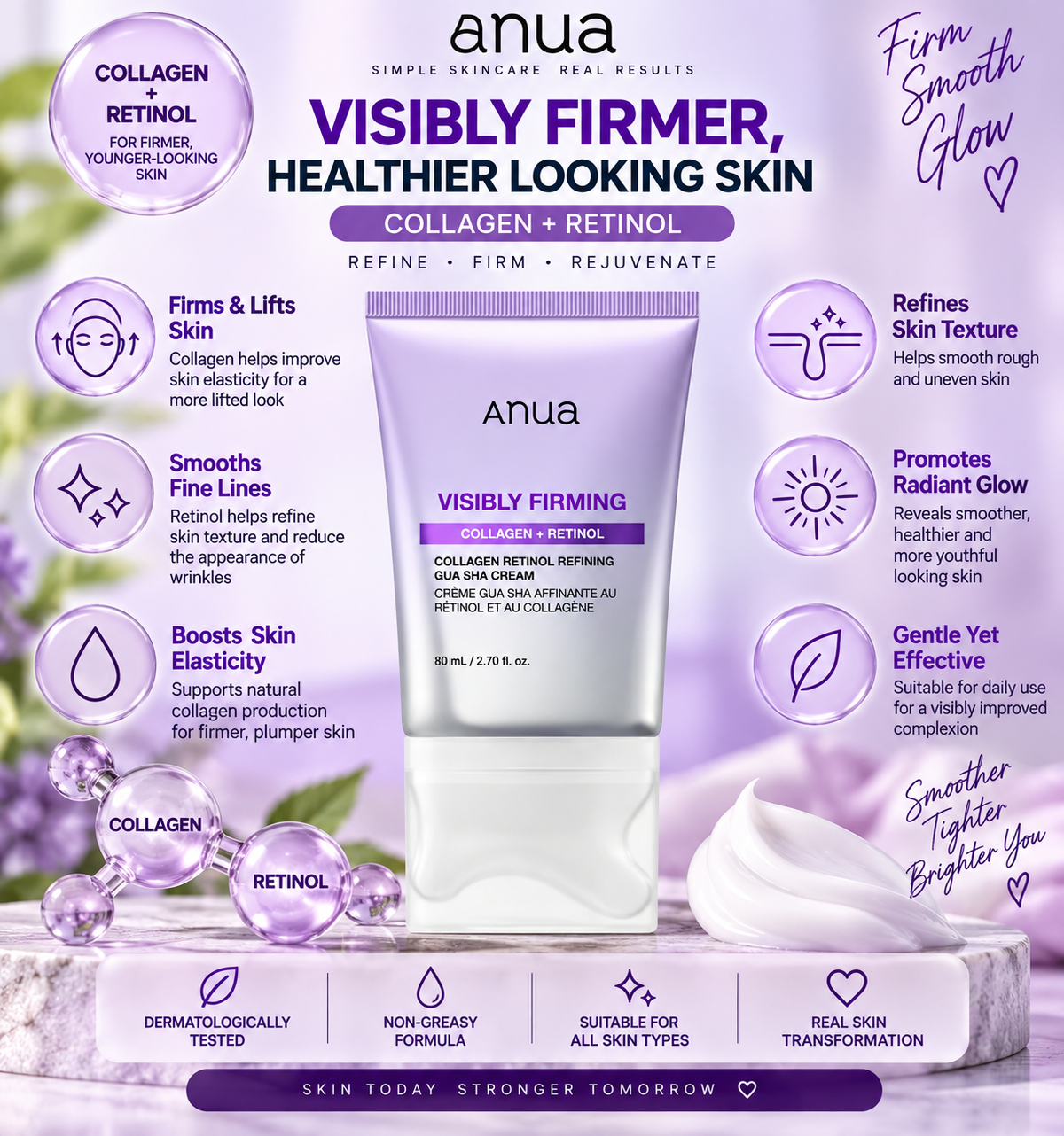 Anua - Collagen Retinol Refining Gua Sha Cream
