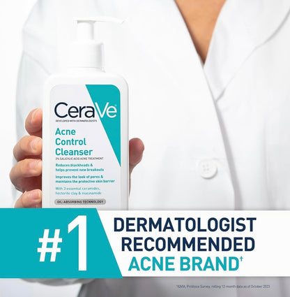 CeraVe, Face Wash Acne Control Cleanser 236ml