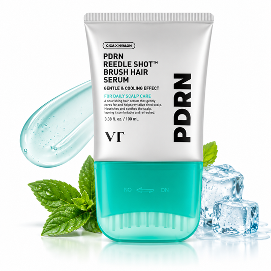 VT - PDRN Reedle Shot Brush Hair Serum