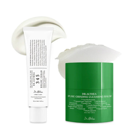 Dr. Althea
345 Relief Cream & Cleansing Balm Set