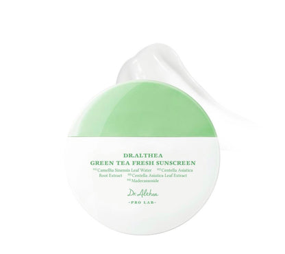 Dr.althea Green Tea Fresh Sunscreen: Calming & Sebum Control SPF 50+ PA++++ Sun Cream