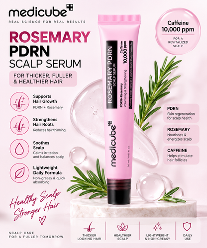 Medicube Roseymary PDRN Scalp Serum 20ml