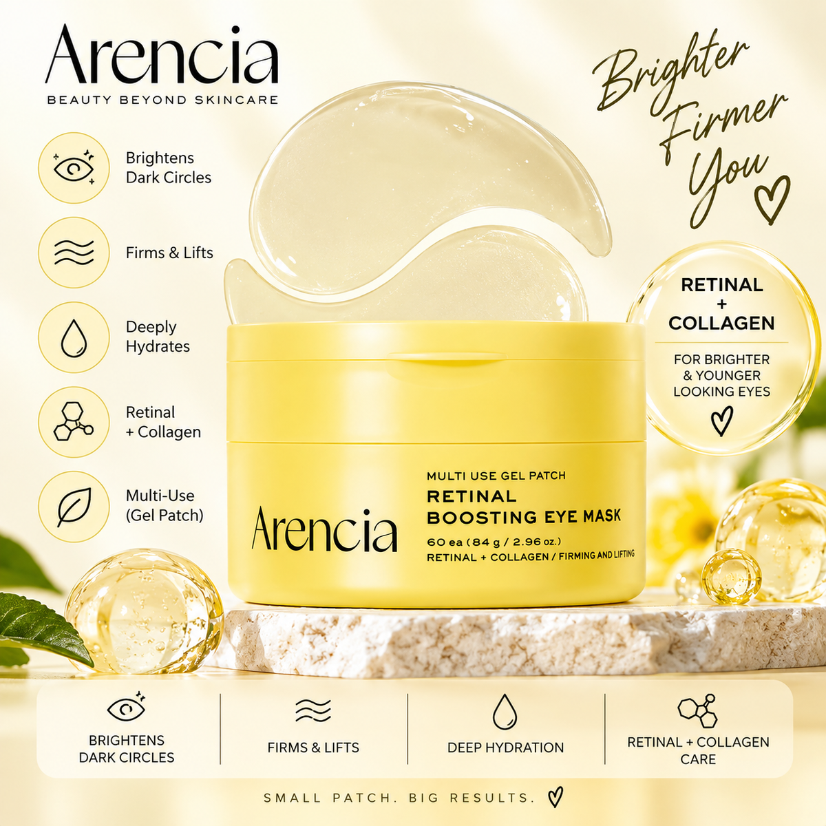 Arencia - Retinal Boosting Eye Mask