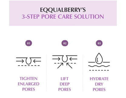 EQQUALBERRY Purple PDRN Pore Minimizing Serum 30ml